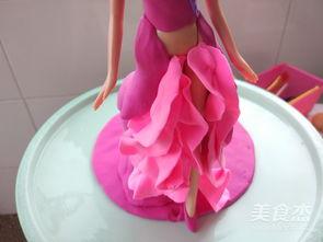 怎么做芭比蛋糕视频