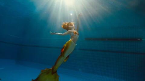 抓到真正的美人鱼视频